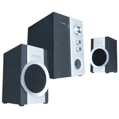 Акустична система MICROLAB M-590 2.1, 14W, mini-jack,чорний