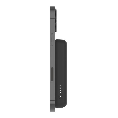 Акумулятор портативний літій-іонний Power Bank Belkin 5000мА·год, 7.5Вт, Magnetic, чорний