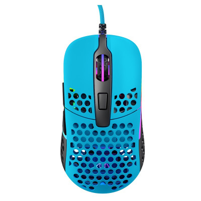 Миша Xtrfy M42, USB-A, RGB, Miami Blue Миша Xtrfy M42, USB-A, RGB, Miami Blue