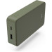 Акумулятор портативний літій-іонний Power Bank Hama 20000 мА·год, USB-C/USB-A, green