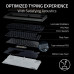 Клавіатура механічна Razer BlackWidow V4 75% RGB 83key Mechanical Tactile Switch GEN-3, USB-A, EN, Phantom White Ed.