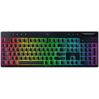 Клавіатура механічна Razer BlackWidow V4 Low-profile HyperSpeed, 104key, Green Switch, USB-A/WL/BT, EN, RGB, чорний Клавіатура механічна Razer BlackWidow V4 Low-profile HyperSpeed, 104key, Green Switch, USB-A/WL/BT, EN, RGB, чорний