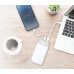 Акумулятор портативний літій-іонний Power Bank D-Link 20000мА*год, 65Вт PD 3.0, QC 3.0, 2xUSB-C, 1xUSB-A з дисплеєм, білий
