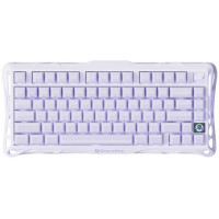 Клавіатура механічна GravaStar Mercury K1 80keys, GravaStar x Kailh Cheery Pink, EN, BT/WL/USB, Lavender Purple Клавіатура механічна GravaStar Mercury K1 80keys, GravaStar x Kailh Cheery Pink, EN, BT/WL/USB, Lavender Purple