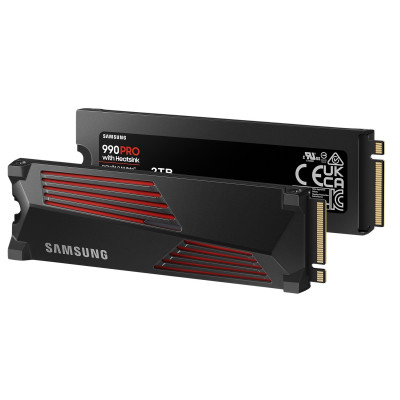 Накопичувач SSD Samsung M.2 2TB PCIe 4.0 990PRO + радіатор