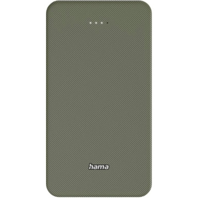 Акумулятор портативний літій-іонний Power Bank Hama 20000 мА·год, USB-C/USB-A, green Акумулятор портативний літій-іонний Power Bank Hama 20000 мА·год, USB-C/USB-A, green