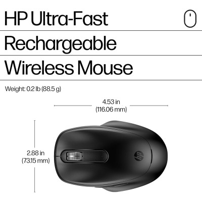 Миша HP 510 Ultra-Fast Rechargeable, WL, чорний Миша HP 510 Ultra-Fast Rechargeable, WL, чорний