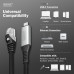 Кабель DIGITUS Ethernet USB-C - RJ45 CAT 6A S/FTP, 1 Gbit/s, 3m, LSZH