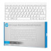 Клавіатура мембранна HP 350 Compact Multi-Device, 78key, BT, EN/UK, білий Клавіатура мембранна HP 350 Compact Multi-Device, 78key, BT, EN/UK, білий