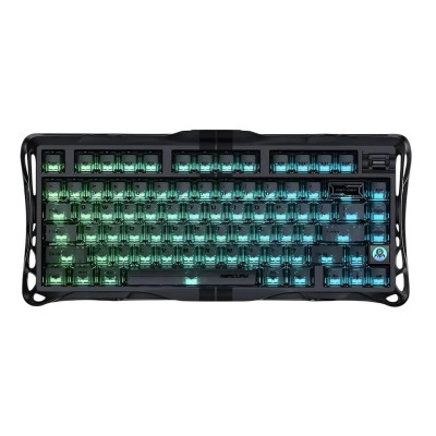Клавіатура магнітна GravaStar Mercury V75 80keys, Magnetic Jade Pro, 8K, USB-A, RGB, Stealth Black