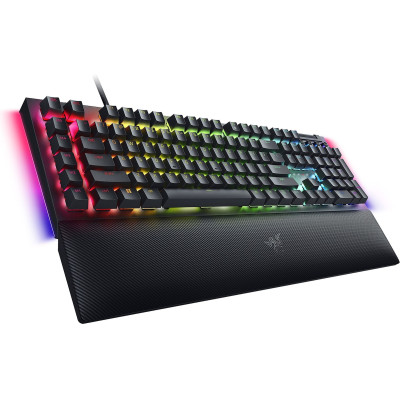 Клавіатура механічна Razer BlackWidow V4, 114key, Yellow Switch, USB-A, EN/RU, RGB, чорний Клавіатура механічна Razer BlackWidow V4, 114key, Yellow Switch, USB-A, EN/RU, RGB, чорний