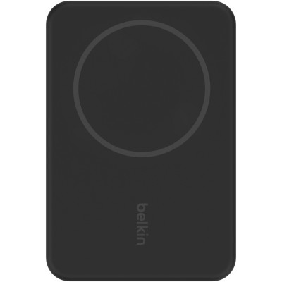 Акумулятор портативний літій-іонний Power Bank Belkin 5000мА·год, 7.5Вт, Magnetic, чорний Акумулятор портативний літій-іонний Power Bank Belkin 5000мА·год, 7.5Вт, Magnetic, чорний
