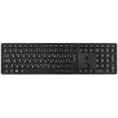 Клавіатура мембранна HP 450 Programmable, 108key, WL, EN/UK, чорний