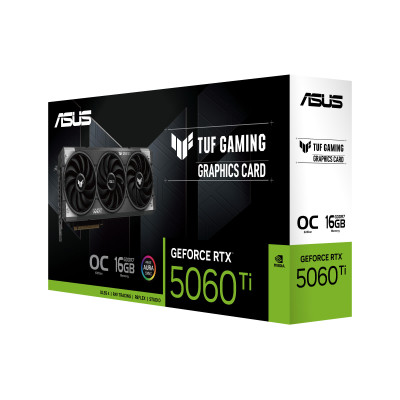 Відеокарта ASUS GeForce RTX 5060 Ti 16GB GDDR7 OC TUF-RTX5060TI-O16G-GAMING Відеокарта ASUS GeForce RTX 5060 Ti 16GB GDDR7 OC TUF-RTX5060TI-O16G-GAMING