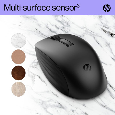 Комплект клавіатура та миша HP 650, WL, EN/UK, чорний