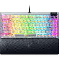 Клавіатура механічна Razer BlackWidow V4 75% RGB 83key Mechanical Tactile Switch GEN-3, USB-A, EN, Phantom White Ed.