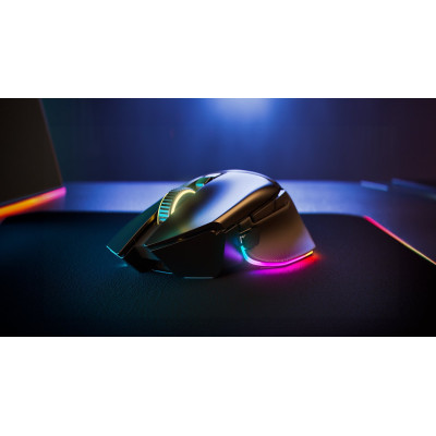 Миша Razer Basilisk V3 Pro 35K, RGB, USB-A/WL/BT, чорний