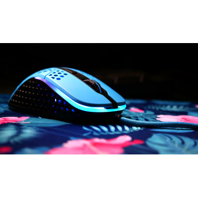 Миша Xtrfy M4, USB-A, RGB, Miami Blue Миша Xtrfy M4, USB-A, RGB, Miami Blue