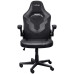 Крісло Trust GXT703 Riye, ПУ шкіра, Foldable Armrests, чорний