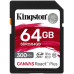 Карта пам'яті Kingston SD   64GB C10 UHS-II U3 R300/W260MB/s