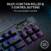 Клавіатура механічна Razer BlackWidow V4 TKL HyperSpeed, 87key, Orange Switch Gen-3, USB-A/WL/BT, EN, RGB, чорний