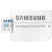 Карта пам'яті Samsung microSD 256GB C10 UHS-I  R130MB/s Evo Plus + SD