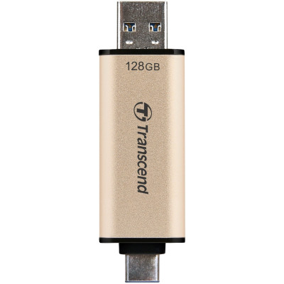 Накопичувач Transcend 128GB USB 3.2 Type-A + Type-C JetFlash 930 R420/W400MB/s Чорний