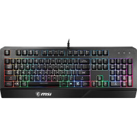 Клавіатура мембранна MSI Vigor GK20 UA 104key, USB-A, EN/UKR/RU, ColorLED, чорний Клавіатура мембранна MSI Vigor GK20 UA 104key, USB-A, EN/UKR/RU, ColorLED, чорний