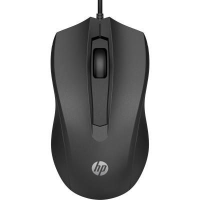 Миша HP 100, USB-A, чорний