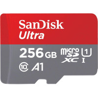 Карта пам'яті SanDisk microSD 256GB C10 UHS-I R150MB/s Ultra Карта пам'яті SanDisk microSD 256GB C10 UHS-I R150MB/s Ultra