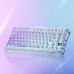 Клавіатура механічна GravaStar Mercury K1 Lite 80keys, GravaStar x BSUN Grey, BT/WL/USB, RGB, Crystal Aurora