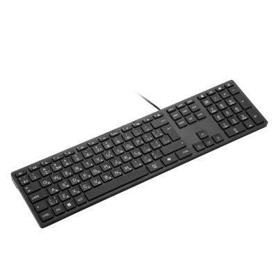 Клавіатура мембранна HP 320K, 109key, USB-A, EN/UK, чорний Клавіатура мембранна HP 320K, 109key, USB-A, EN/UK, чорний