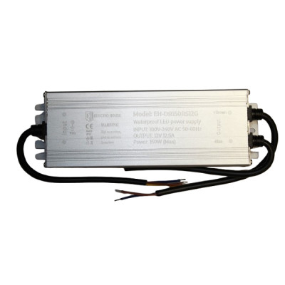 LED драйвер 150Вт 12В, серія IP67 Pro, гарантія 4 роки