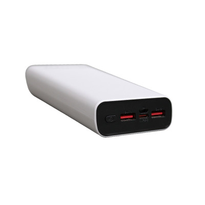 Портативний акумулятор 20000 mAh, білий Портативний акумулятор 20000 mAh, білий