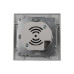 Розетка USB (2 порти) 2A, Enzo срібний камінь Розетка USB (2 порти) 2A, Enzo срібний камінь