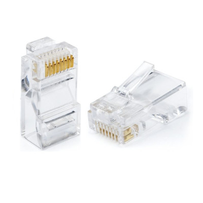 Конектор мережевий UTP cat5e  8p8c