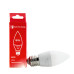 LED лампа С37 8Вт E27 4100К 720 Лм 165-265 В