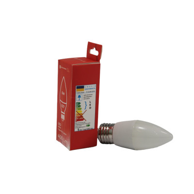 LED лампа С37 5Вт E27 4100К 450 Лм 165-265 В LED лампа С37 5Вт E27 4100К 450 Лм 165-265 В