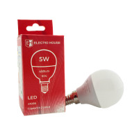 LED лампа P45 5Вт E14 4100К 450 Лм 165-265 В LED лампа P45 5Вт E14 4100К 450 Лм 165-265 В
