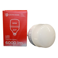 LED лампа T140 60Вт E27 6500К 6000 Лм LED лампа T140 60Вт E27 6500К 6000 Лм