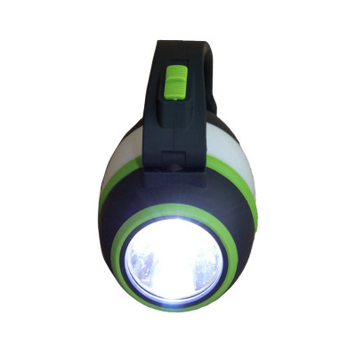 LED світильник настільний багатофункціональний, зелений+чорний