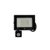 LED прожектор з датчиком руху 30Вт  3000 Лм  6500К   холодний білий  SMD2835
