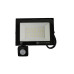LED прожектор з датчиком руху  50Вт  5000 Лм  6500К   холодний білий  SMD2835