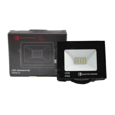 LED прожектор 1000 Лм 10Вт 6500К холодний білий SMD2835 LED прожектор 1000 Лм 10Вт 6500К холодний білий SMD2835
