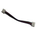 Конектор 10мм затискач-провід 4pin (RGB)