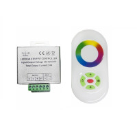 RGB контролер 24A із радіокеруванням RF білий RGB контролер 24A із радіокеруванням RF білий