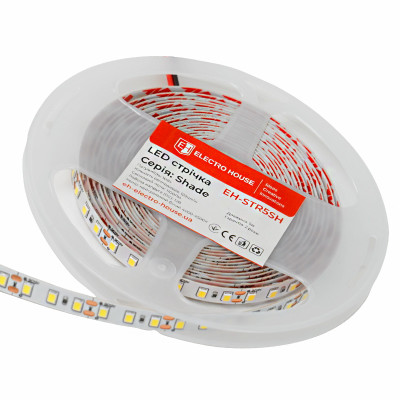 LED стрічка 10Вт 12В 1100 Лм, SMD2835 120 діодів, нейтральний білий 4000К, серія Shade, гарантія 2 роки LED стрічка 10Вт 12В 1100 Лм, SMD2835 120 діодів, нейтральний білий 4000К, серія Shade, гарантія 2 роки