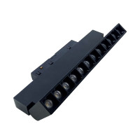 LED світильник трековий магнітний Magnetic Light поворотний 12Вт 4000К 1020 Лм , чорний LED світильник трековий магнітний Magnetic Light поворотний 12Вт 4000К 1020 Лм , чорний