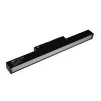 LED світильник трековий магнітний Magnetic Light з розсіювачем 12Вт 3000K 1020 Лм , чорний