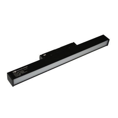 LED світильник трековий магнітний Magnetic Light з розсіювачем 12Вт 3000K 1020 Лм , чорний